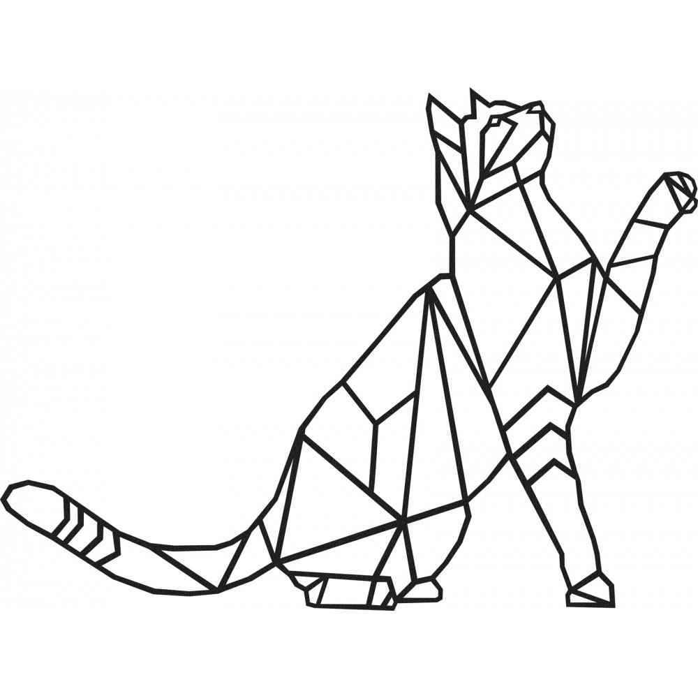 шаблоны для 3 д ручки животные кошка распечатать