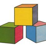 Раскраска Кубик для детей распечатать бесплатно