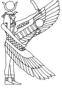 Раскраска Боги Египта