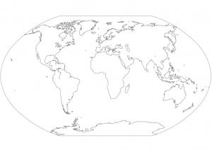 раскраска карта мира распечатать бесплатно