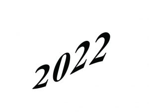 Шаблон и трафарет 2022 года 