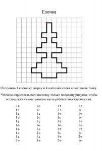 графический диктант по клеточкам для 2 класса