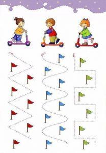 Графомоторика для детей 3-4 лет - 2