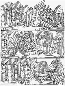 раскраски антистресс книги