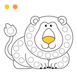 раскраска шаблоны для пальчикового рисования распечатать бесплатно