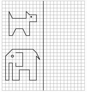 Рисунок по клеточкам 3